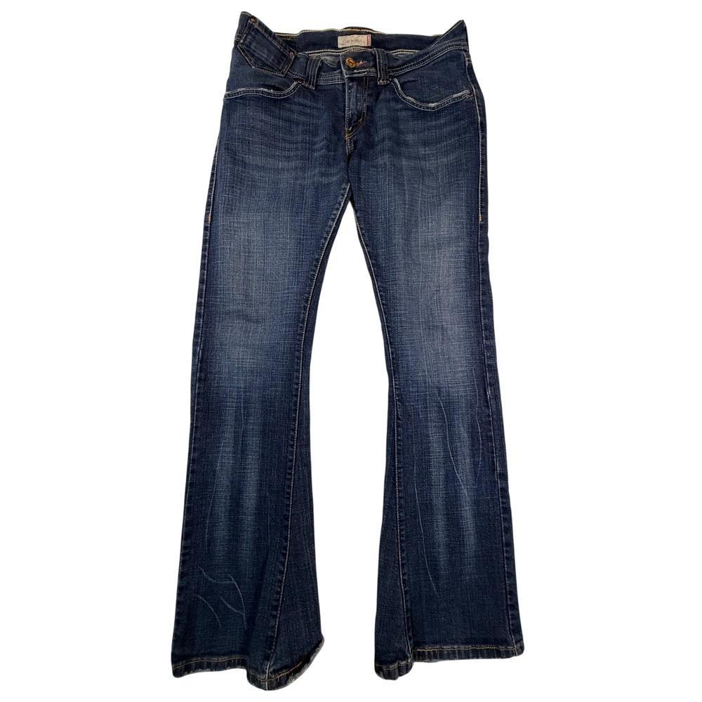 Levi's‎ Bootcut Jeans Womens 9M Blue Mid Rise Flap Pocket Stretch Denim